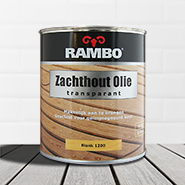 Rambo Zachthoutolie Transparant Blank 1200