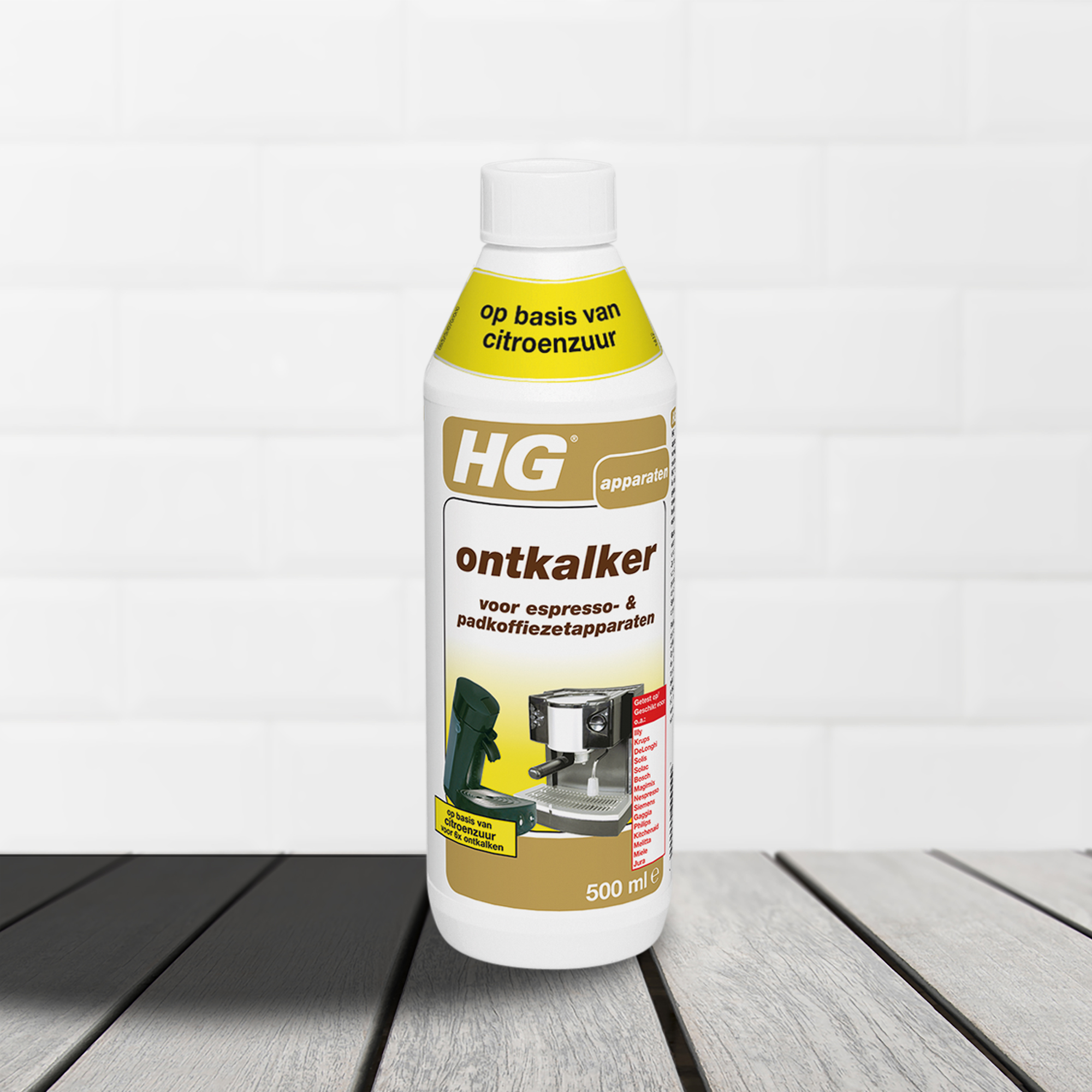 HG Koffiemachine Ontkalker Citroenzuur 500ml