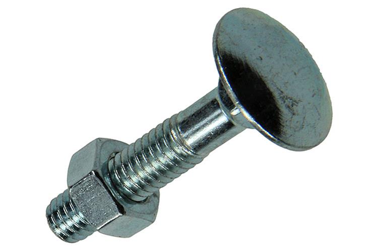 Mack Houtbout Met Moer 30 stuks M6 x 30 mm