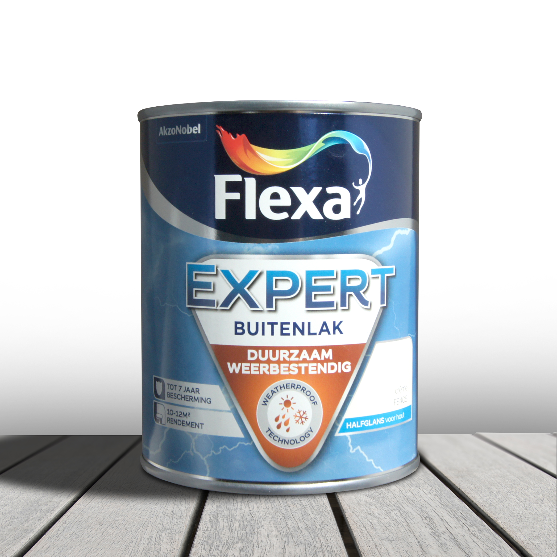 Flexa Expert Buitenlak Halfglans Crème
