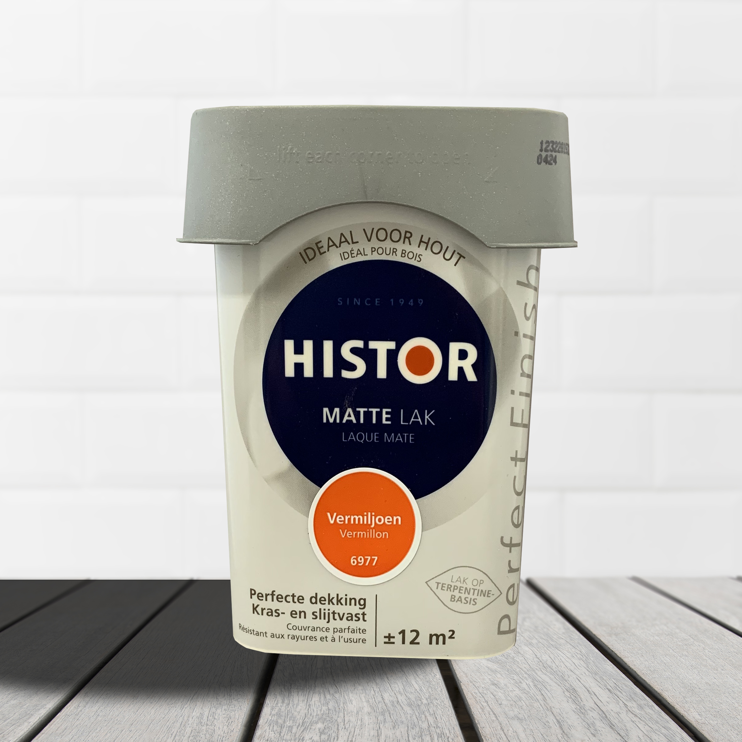 Histor Perfect Finish Alkyd Mat Vermiljoen 6977