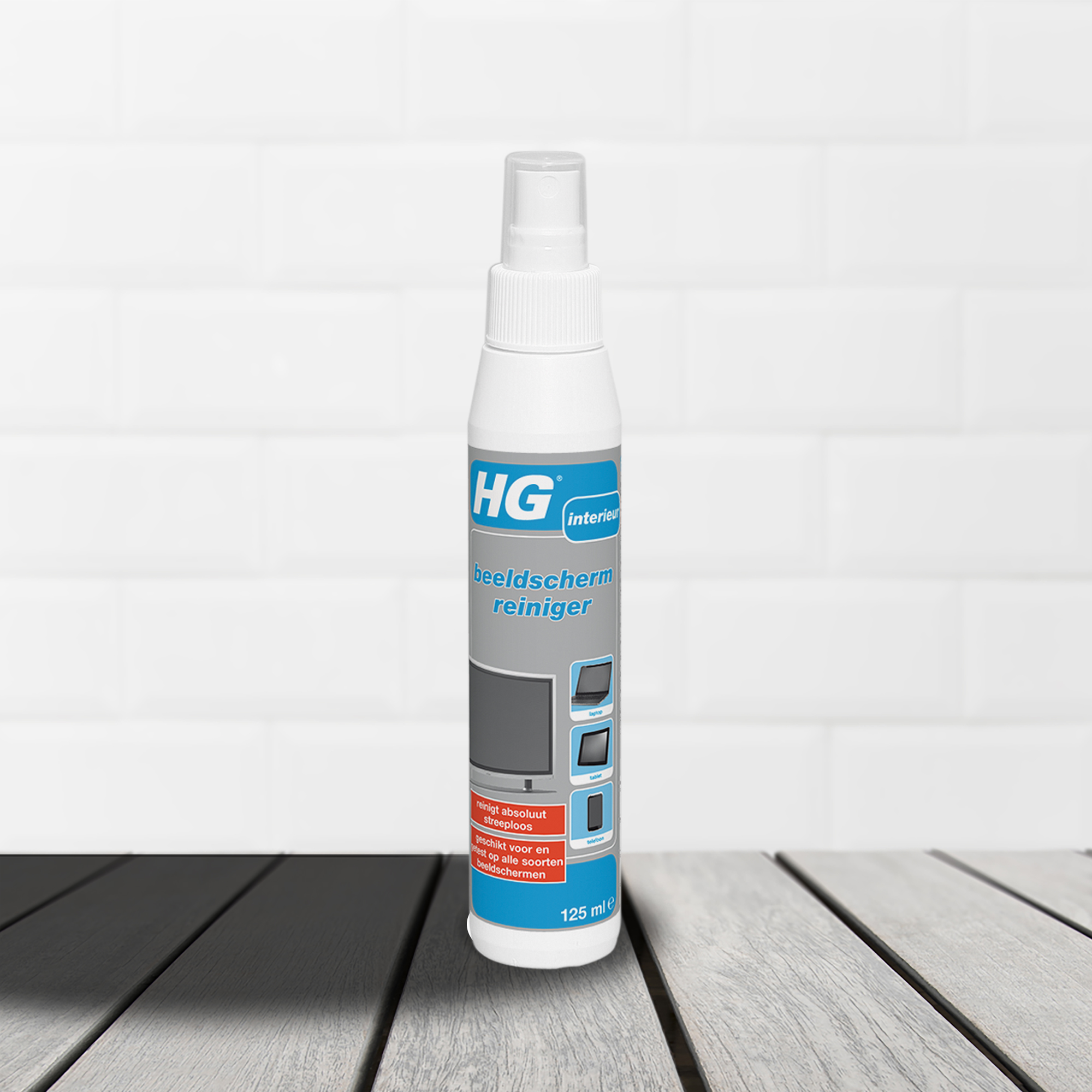HG Beeldschermreiniger 125 ml