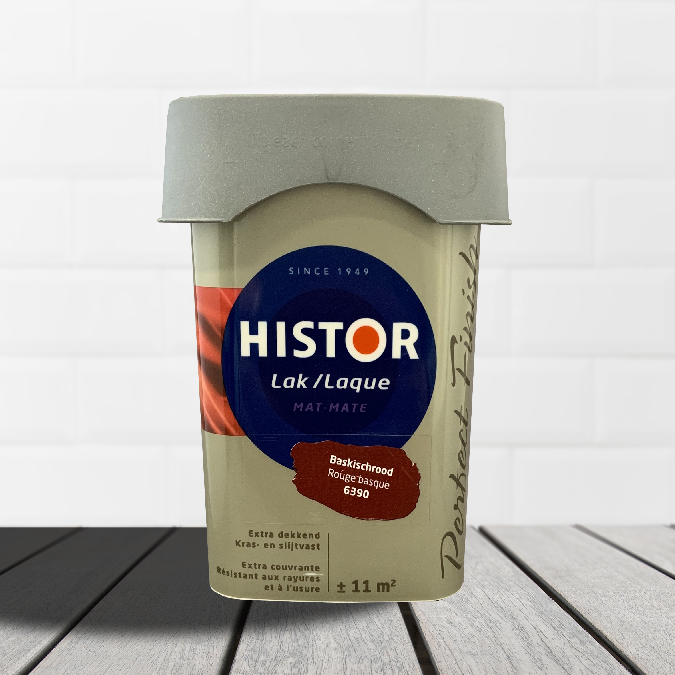 Histor Perfect Finish Alkyd Mat Baskischrood 6930