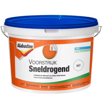 Alabastine Sneldrogende Voorstrijk Wit 2,5 liter
