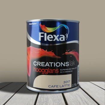 Flexa Creations Lak Hoogglans Cafe Latte 3017