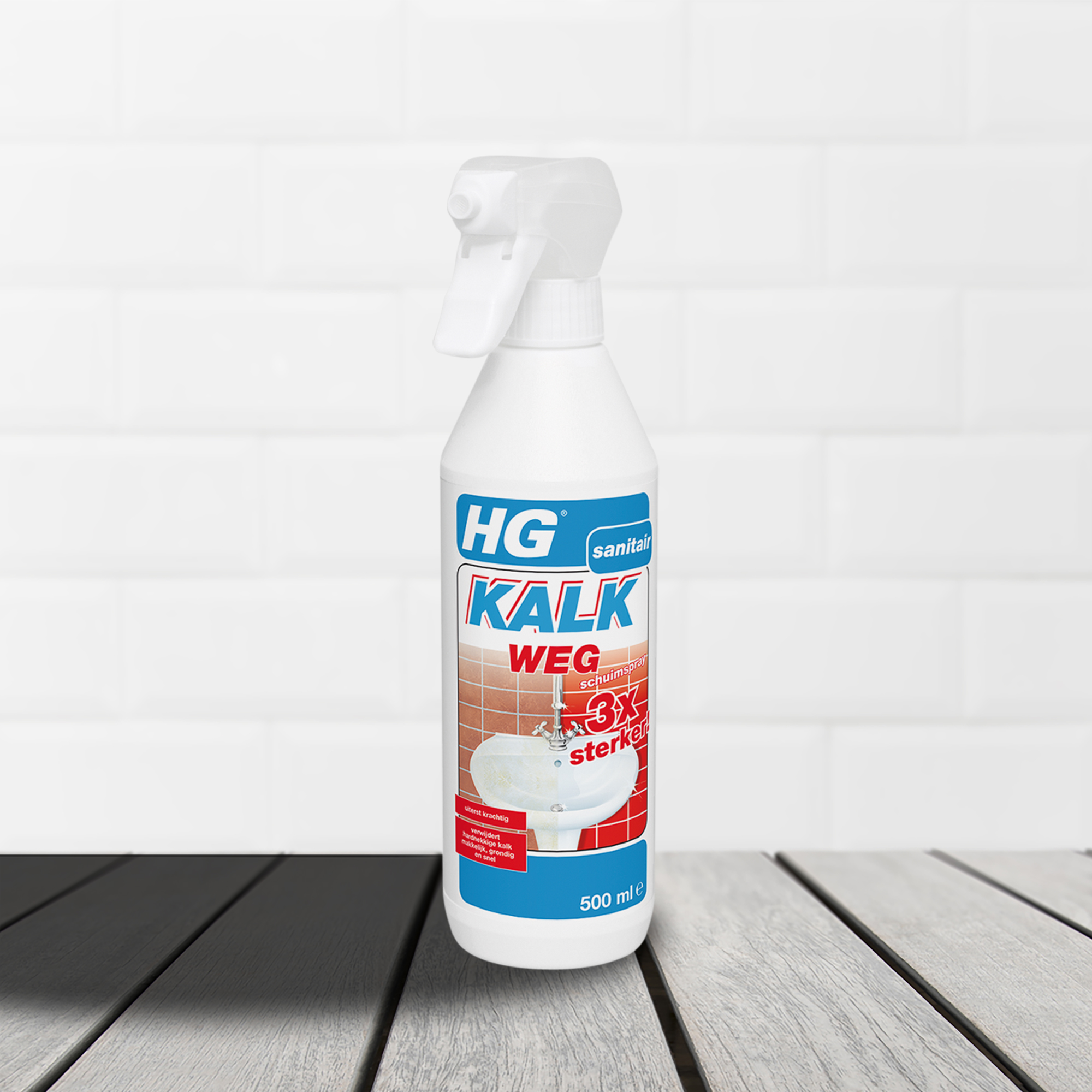 HG Kalkweg Schuimspray 3x Sterker