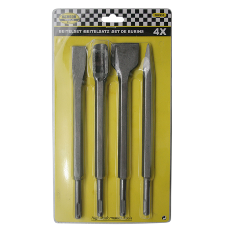 Benson SDS Beitelset 4-delig