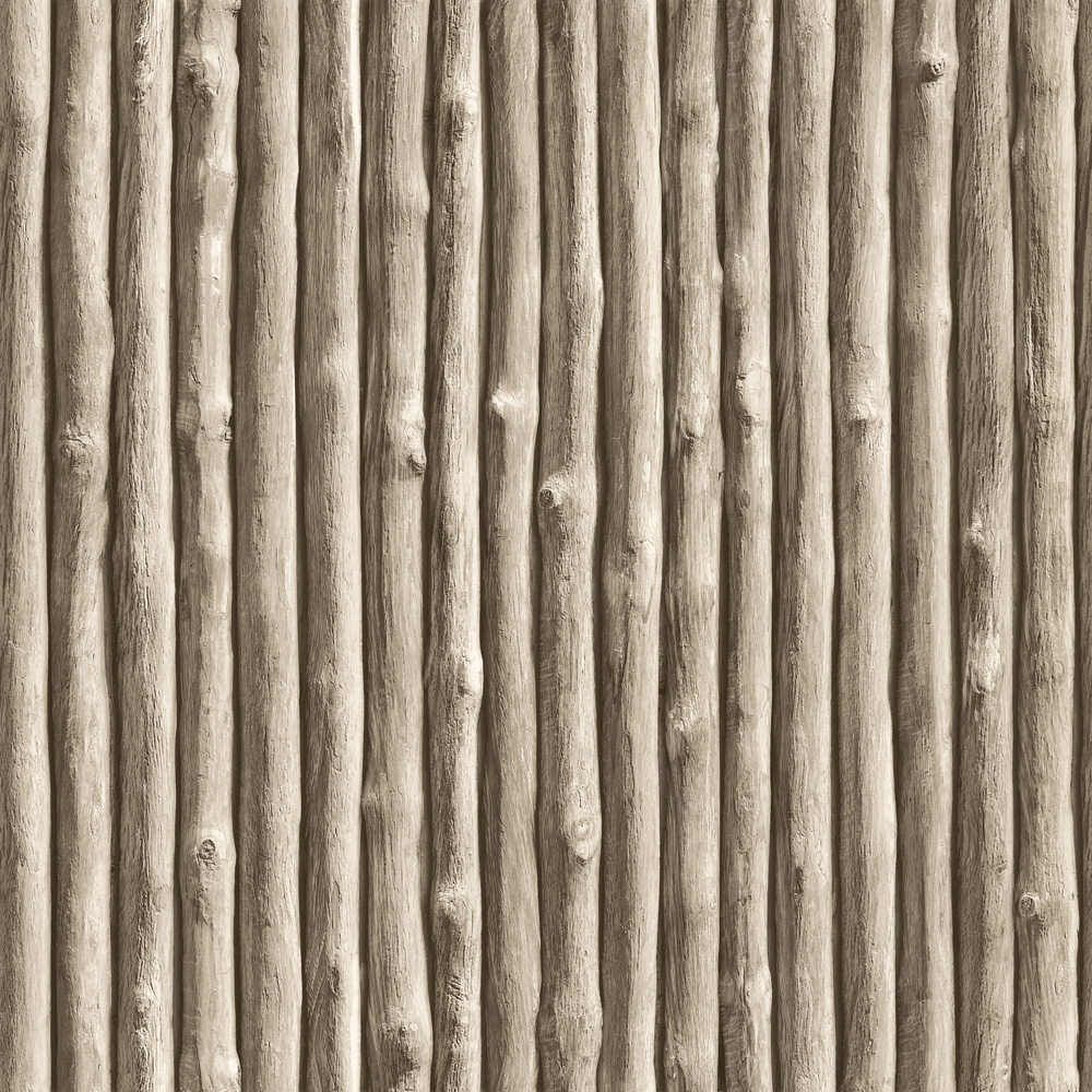 Dutch Wallcoverings Royal Dutch Vliesbehang Hout Bamboe 7343-7