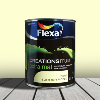 Flexa Creations Muurverf Extra Mat Summer Picnic 3003