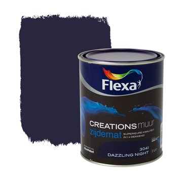 Flexa Creations Muurverf Zijdemat Dazzling Night 3041