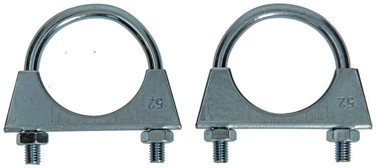 Mack Universele Uitlaatklem 2 stuks M8 x 52 mm