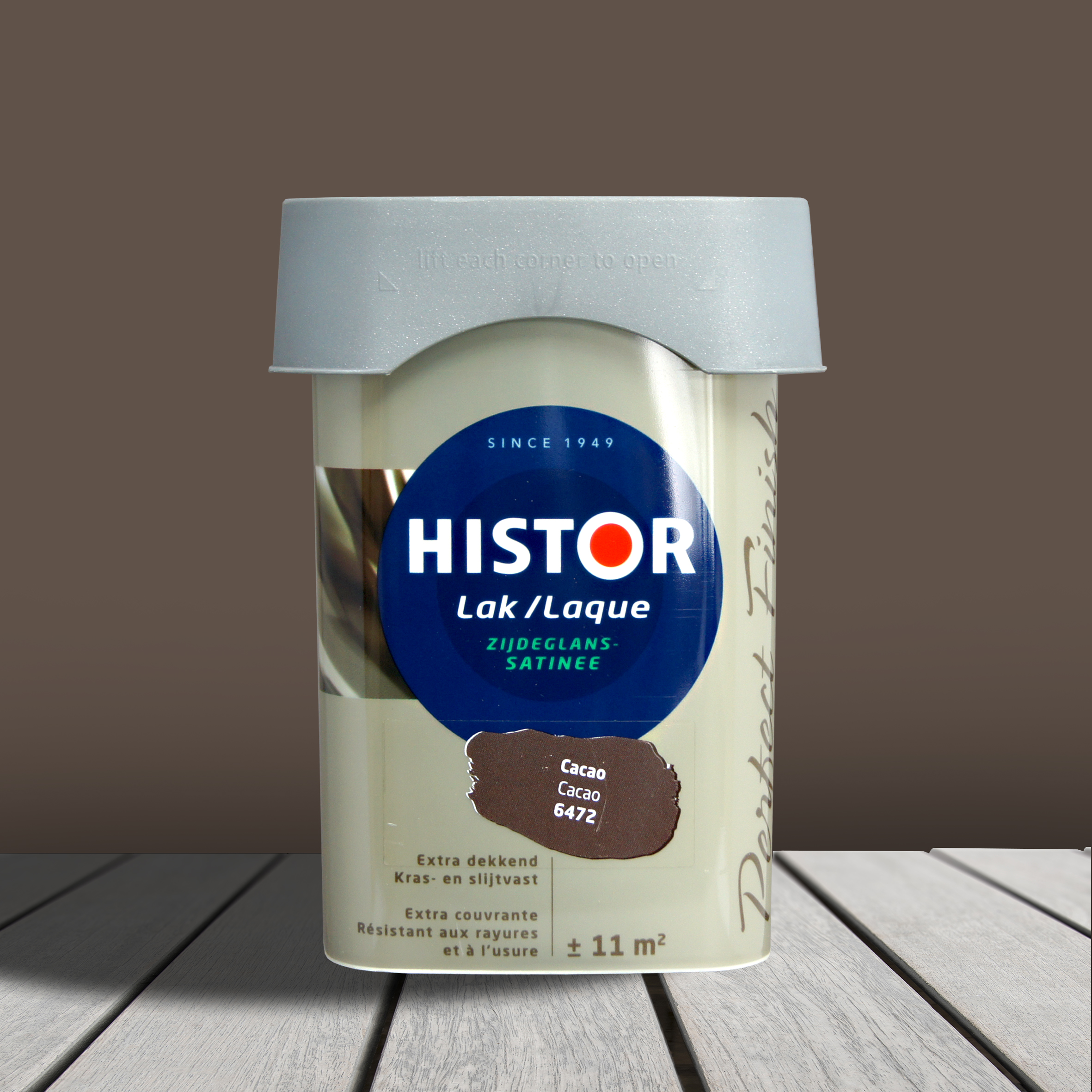 Histor Perfect Finish Alkyd Zijdeglans Cacao 6472