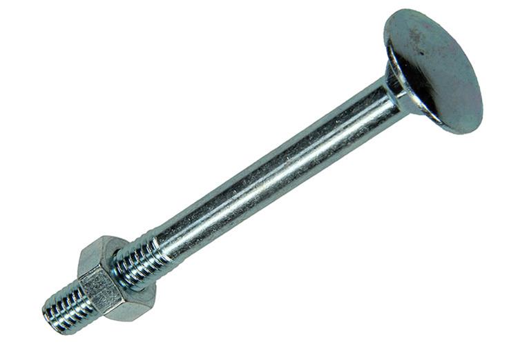 Mack Houtbout Met Moer 6 stuks M6 x 60 mm