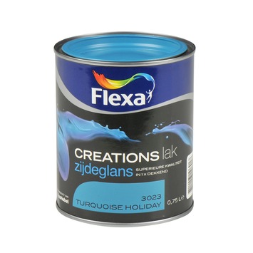 Flexa Creations Lak Zijdeglans Turquoise Holiday 3023