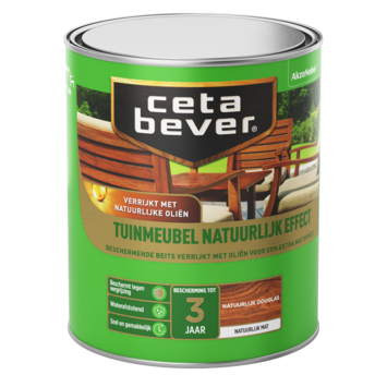 CetaBever Tuinmeubelbeits Natuurlijk Effect Douglas 750 ml