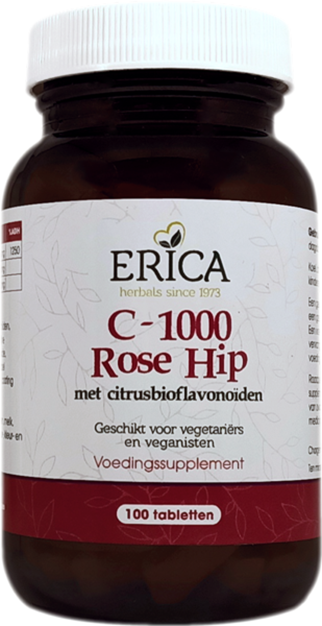 Vitamine C 1000 Mg Rose Hip 100 Tbl Van Erica Kruiderijen Erica Vitamine C 1000 Mg Rose Hip 100 Tbl Van Erica Kruiderijen Erica