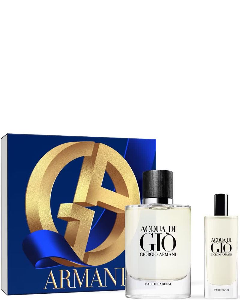 ACQUA DI GIO HOMME - Eau de Parfum Geschenkset Mannen 2 ST