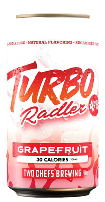 Two Chefs Brewing Turbo Radler - Grapefruit
