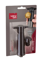 VACU VIN WINE SAVER BLACK (1 PUMP + 1 STOPPER)