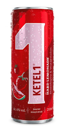 Ketel 1 Hard Lemonade Strawberry Watermelon