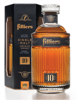 FILLIERS SINGLE MALT WHISKY SHERRY OAK 10 YRS