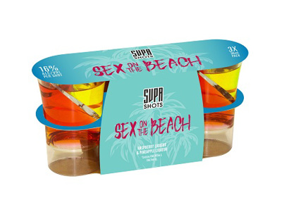 Supa Shots Sex on the Beach