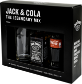 JACK DANIELS GV + COCA COLA + GLAS