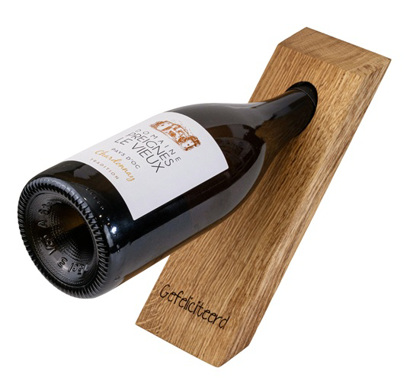 Mitra Zwevende wijnfleshouder Gefeliciteerd