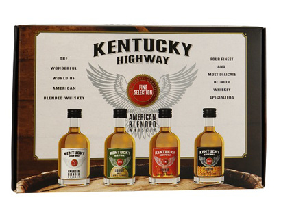 Kentucky Highway Set met 4 miniaturen