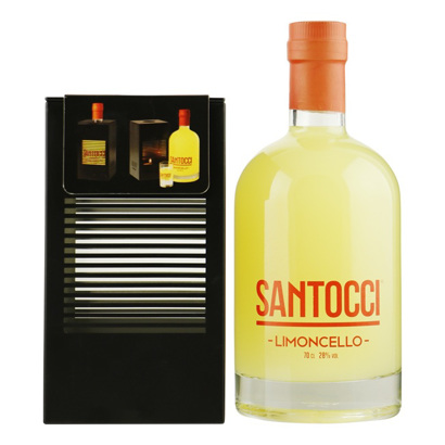 Santocci Limoncello by candlelight