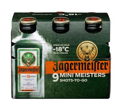 Jägermeister Mini Meisters 9-pack