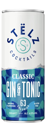 Stëlz Cocktails Classic Gin Tonic