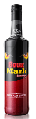 Party Mark Sour Strawberry