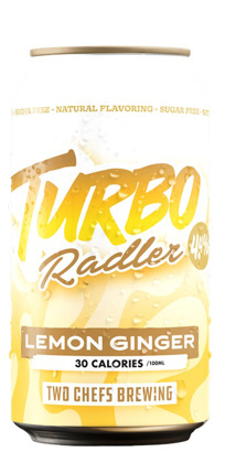 Two Chefs Brewing Turbo Radler - Lemon Ginger