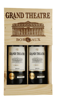 Grand Theatre Kist Bordeaux Rouge 2 flessen