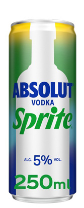 Absolut Vodka & Sprite