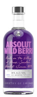 ABSOLUT WILD BERRI VODKA