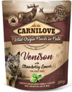 CARNILOVE VENISON WITH STRAWBERRY LEAVES 300G