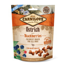CARNILOVE CRUNCHY SNACK OSTRICH WITH BLACKBERRIES 200GR