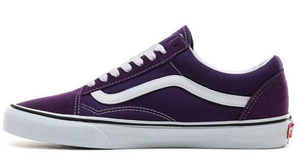 Vans Old Skool Schoenen Violet Indigo True White Vans Old Skool Schoenen Violet Indigo True White