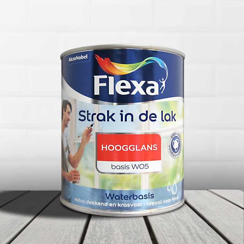 Flexa Strak In De Acryl Hoogglans 1 Liter