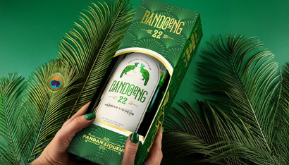 Bandoeng 22 Pandan Liqueur geschenkverpakking