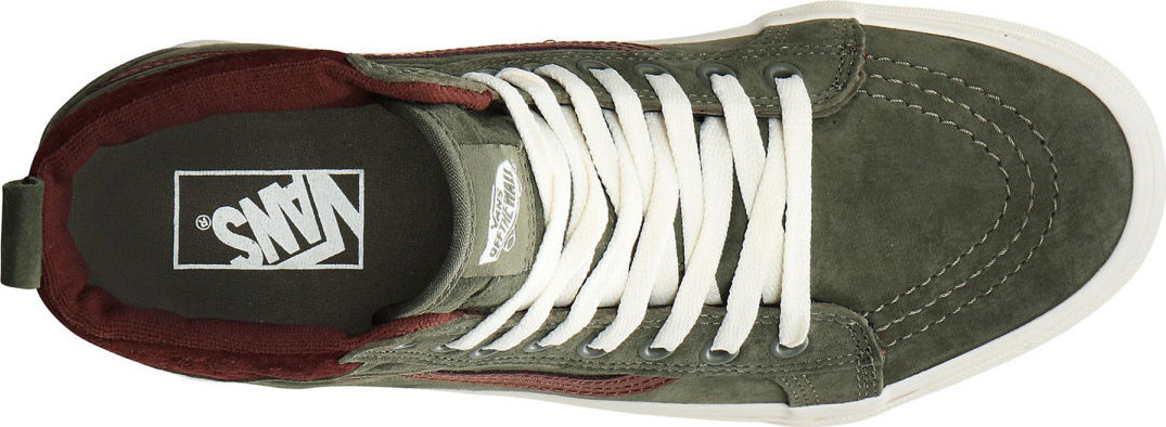 VANS UA SK8 HI MTE SCHOENEN DEEP LICHEN GREENROOT BEER VANS UA SK8 HI MTE SCHOENEN DEEP LICHEN GREENROOT BEER